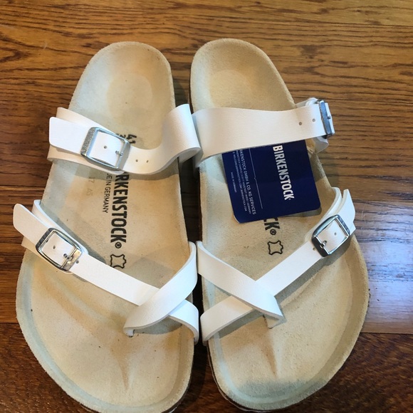 Birkenstock Shoes - Birkenstock Mayari white 10 medium